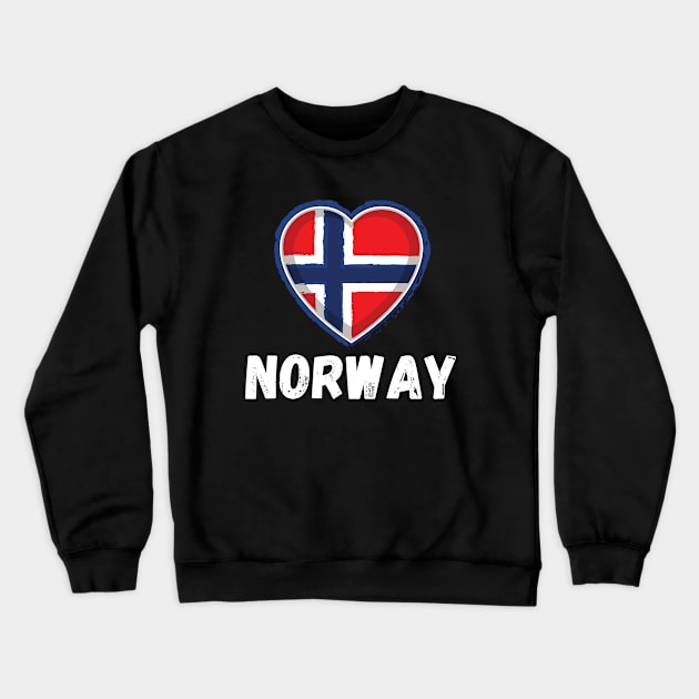 My Country My Love Norway Crewneck Sweatshirt by JokenLove